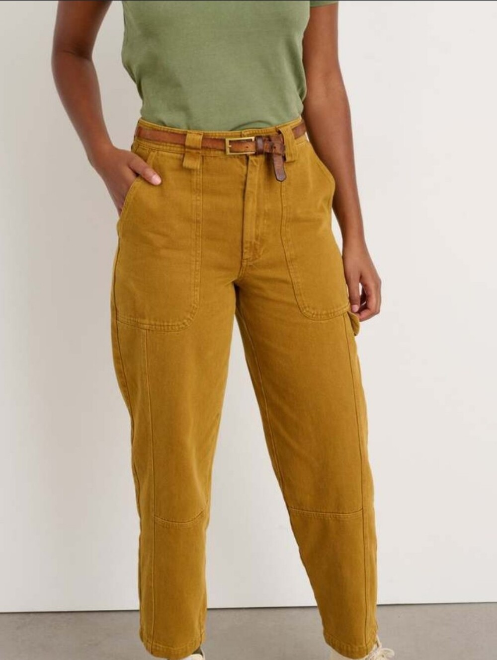 Alex Mill Caramel Tan Cargo Pants